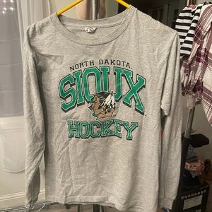North Dakota Sioux hockey long sleeve